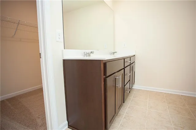 a view of a small space