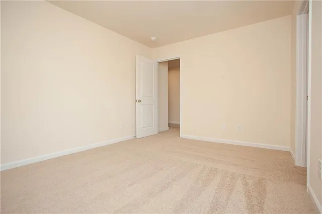 a view of empty room