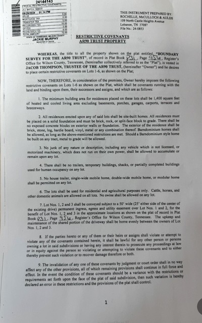 0 Atkinson Road Lebanon, TN 37090 - Photo 38 of 53 a view of door