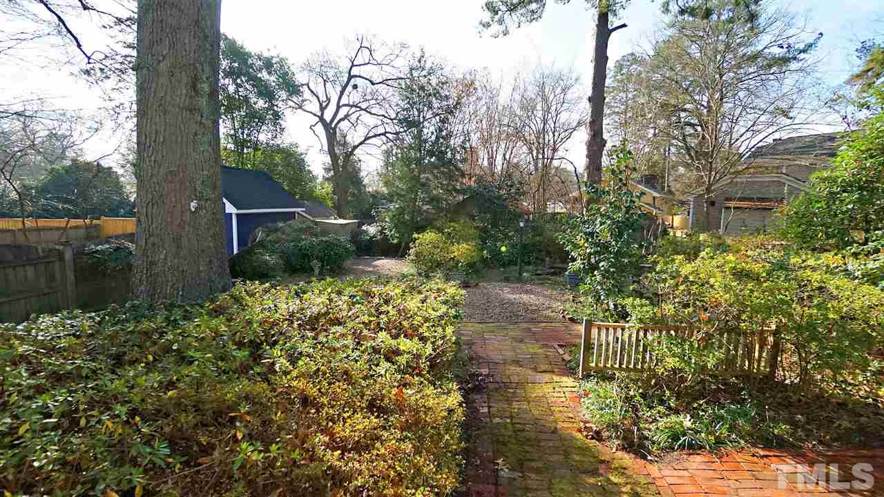 2251 The Circle Raleigh, NC 27608 - Photo 27 of 29 Private and Tranquil Backyard