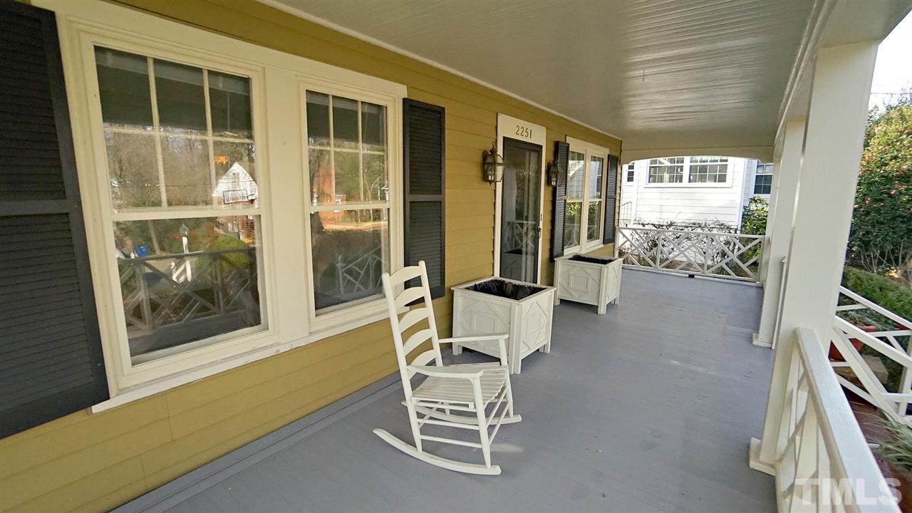 2251 The Circle Raleigh, NC 27608 - Photo 7 of 29 Relax on the Covered Front Porch & become a part of The Circle family
