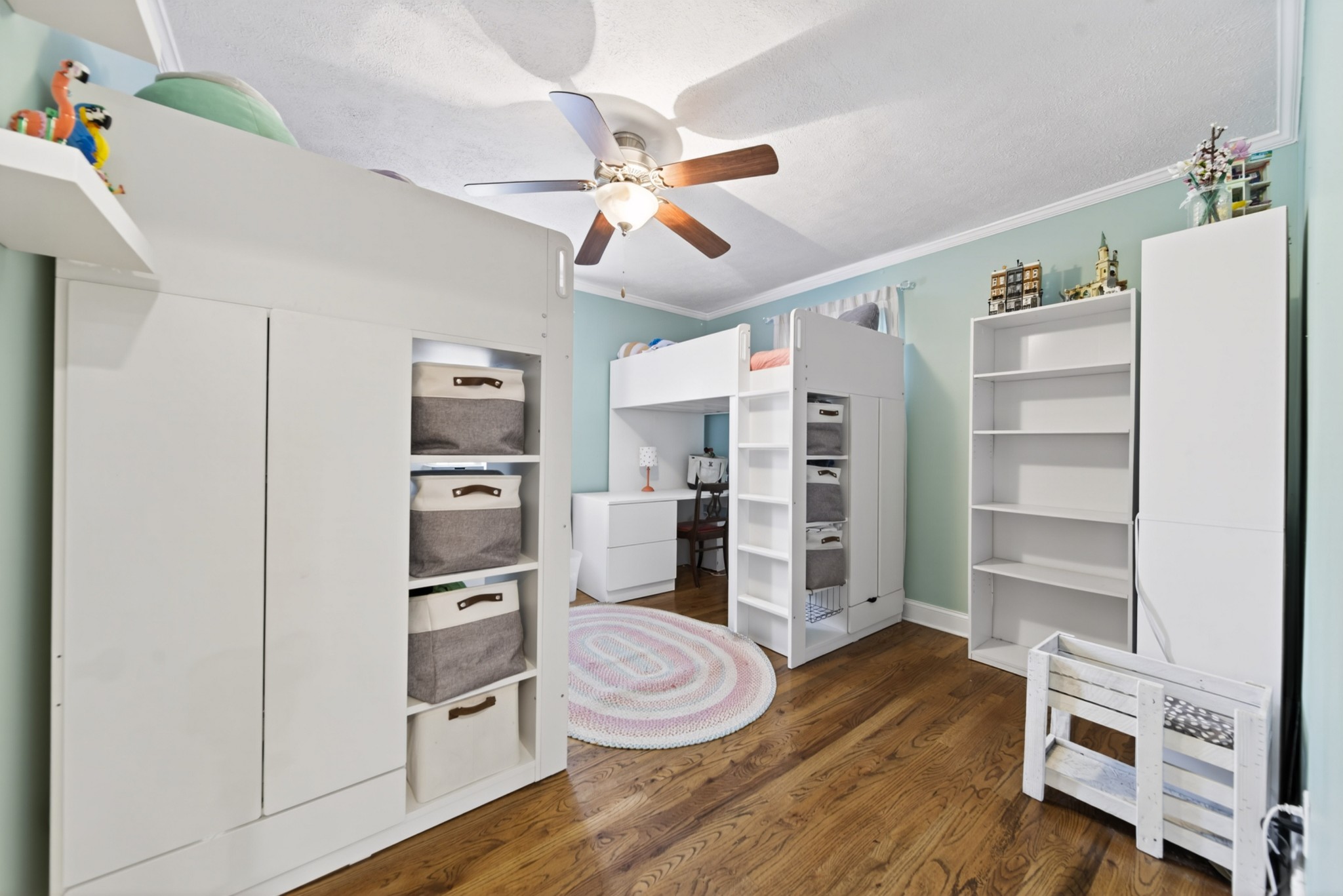 8023 Bethlehem Road Springfield, TN 37172 - Photo 50 of 55 a walk in closet with wooden floor