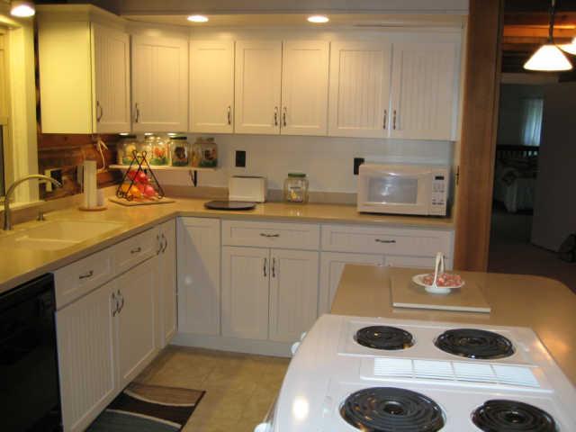 365 Double Branch Road Dickson, TN 37055 - Photo 18 of 20 a kitchen with a sink a stove and white cabinets