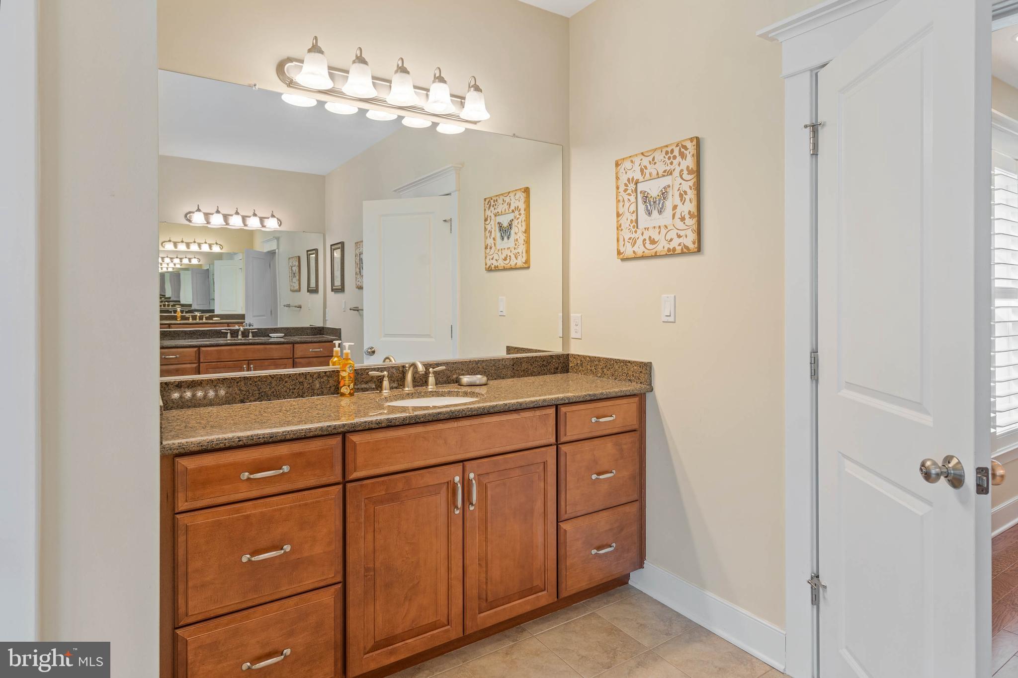 507 Jones Lane Rehoboth Beach, DE 19971 - Photo 32 of 62 a bathroom with a double vanity sink and a mirror