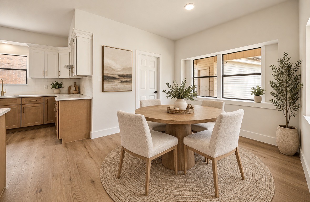 17518 Sandy Cliffs Drive Houston, TX 77090 - Photo 10 of 28 Virtually Staged Breakfast Area