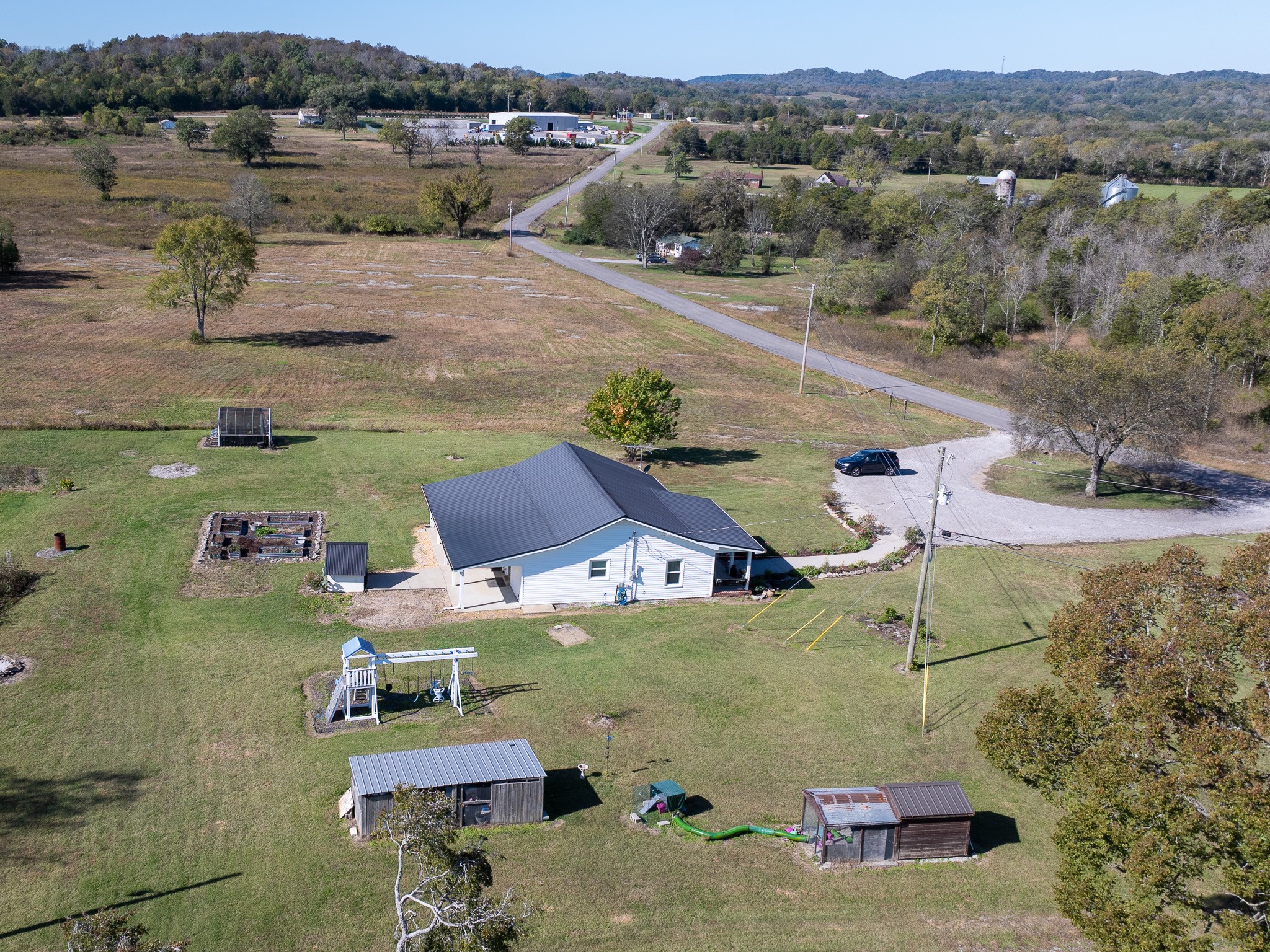538 Mt Vernon Road Eagleville, TN 37060 - Photo 8 of 34 an aerial view of a house with outdoor space