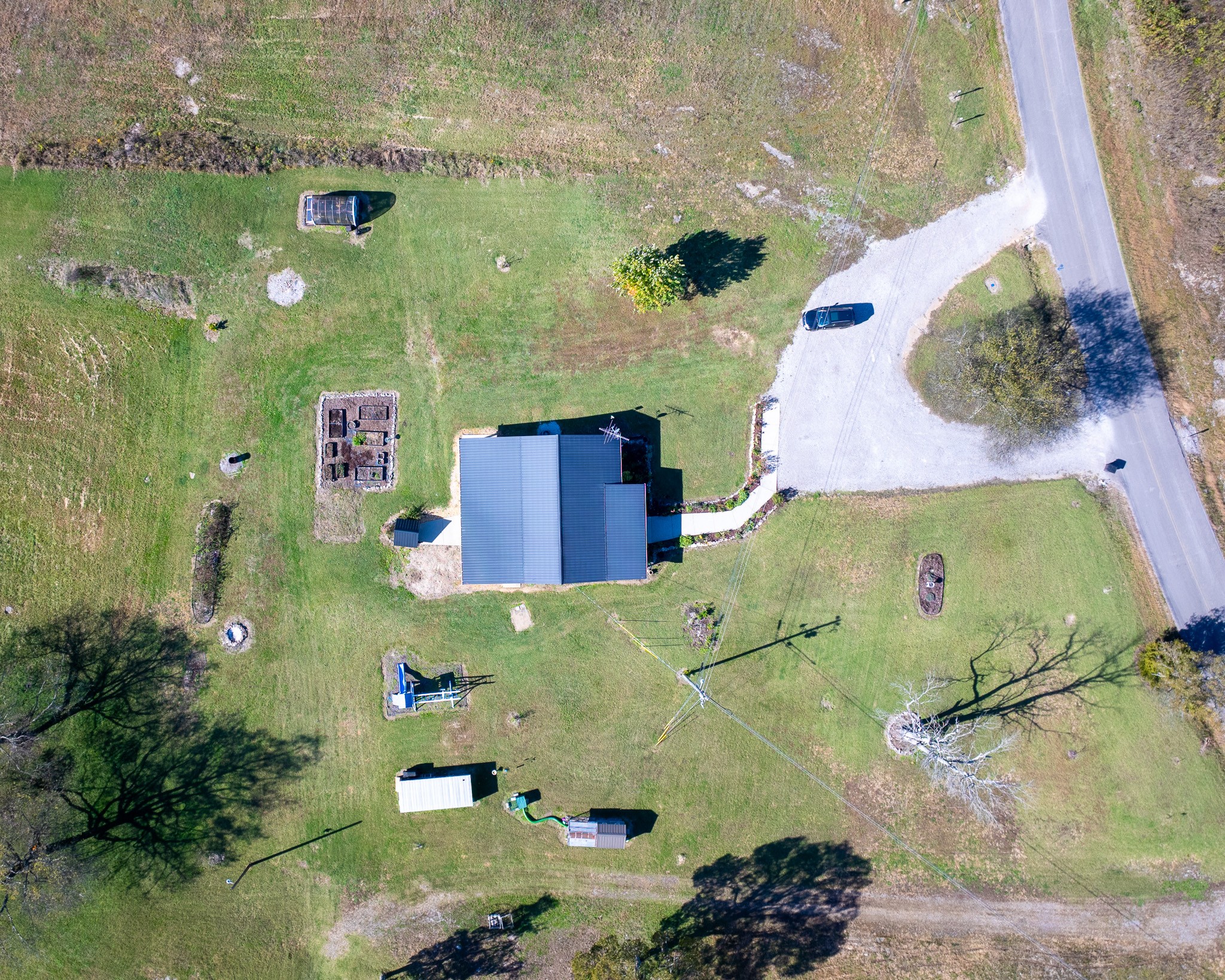 538 Mt Vernon Road Eagleville, TN 37060 - Photo 9 of 34 an aerial view of residential houses with outdoor space