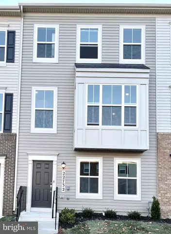 a front view of a building