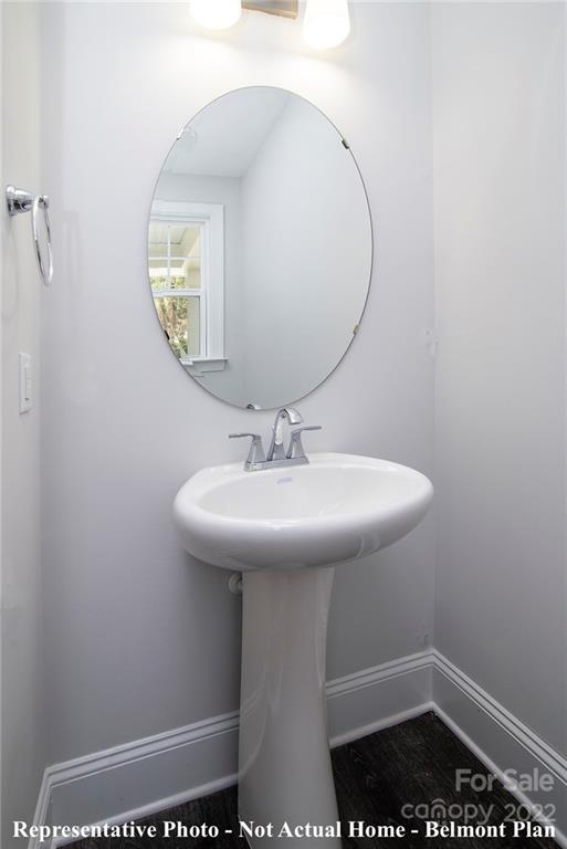 1362 High Shoals Road Lincolnton, NC 28092 - Photo 12 of 18 a bathroom with a sink and a mirror