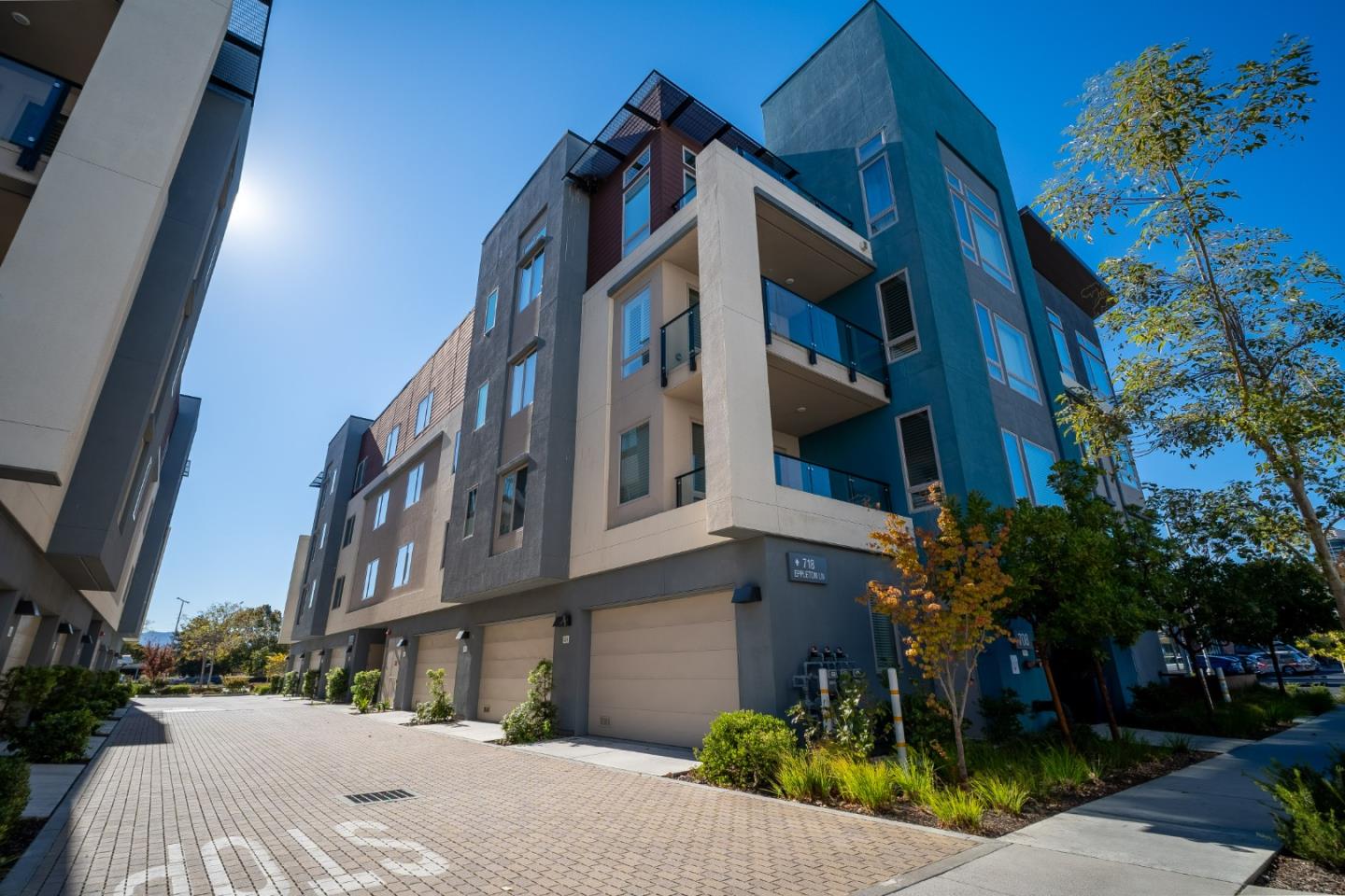 708 Eppleton Lane, Unit 204 Foster City, CA 94404 - Photo 44 of 46 a view of a building with a street