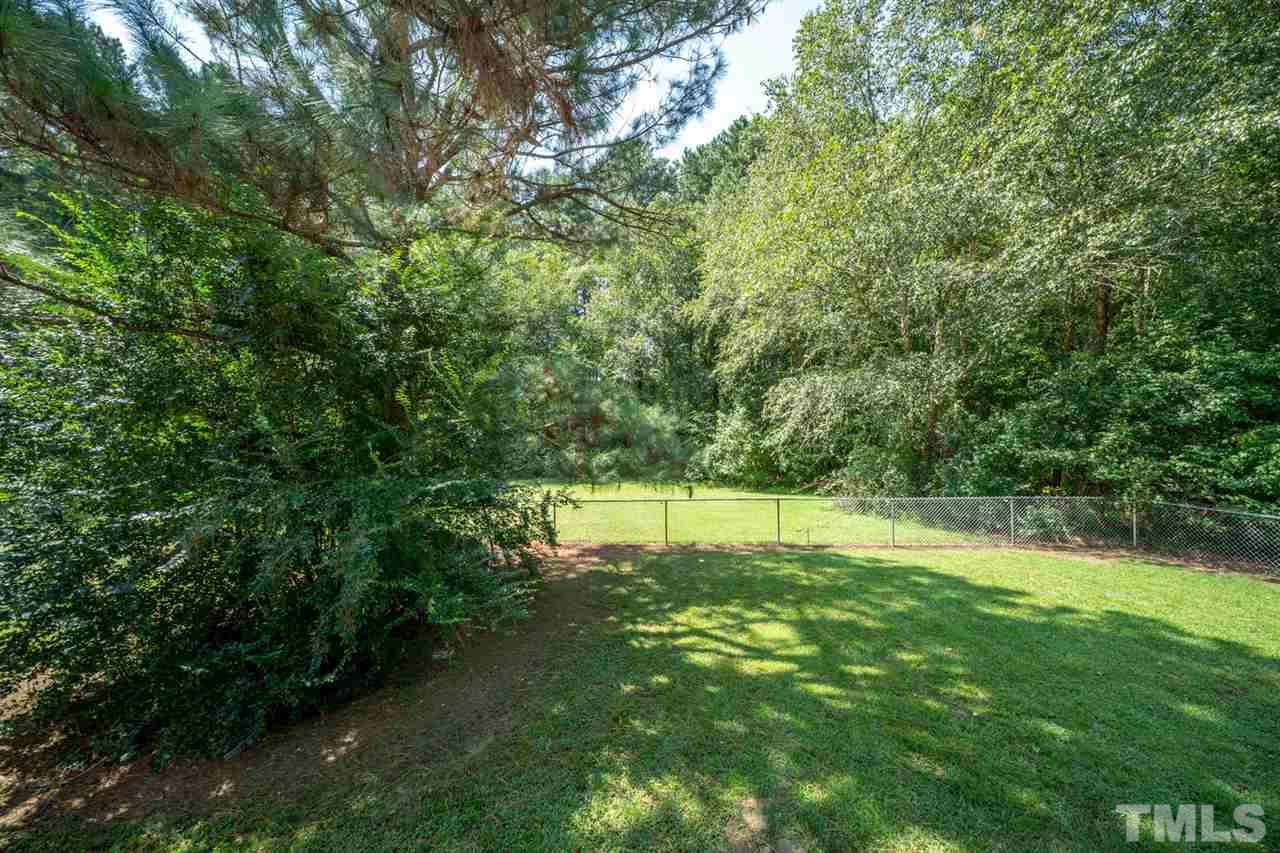 190 Landmark Road Willow Spring, NC 27592 - Photo 22 of 25 a view of a back yard