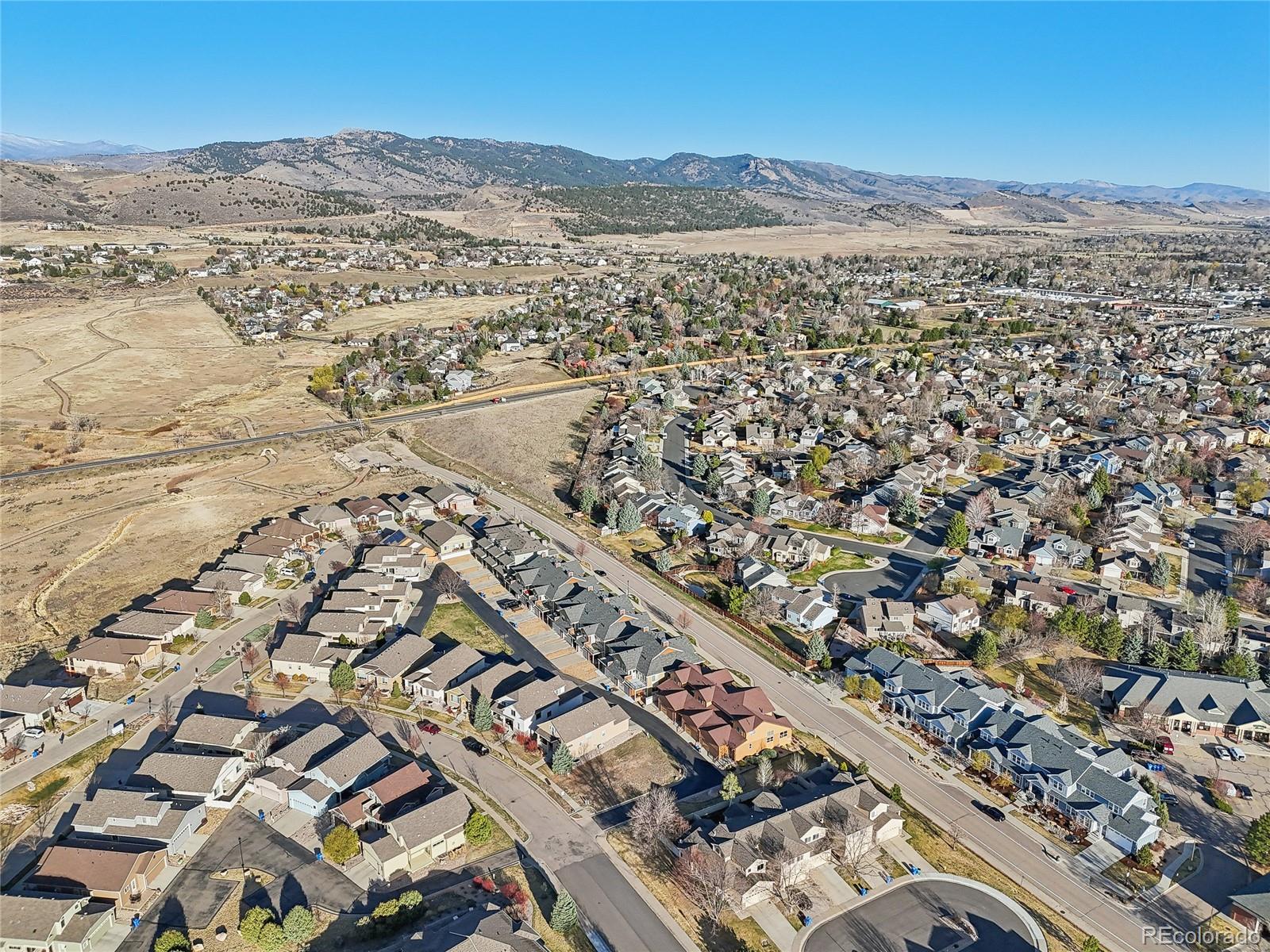1802 Prairie Ridge Drive Fort Collins, CO 80526 - Photo 11 of 14 an aerial view of a city