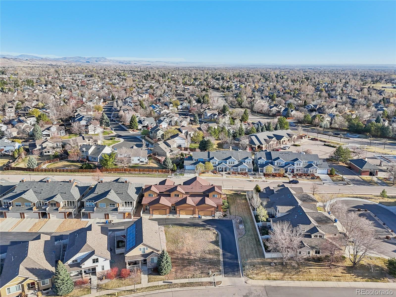 1802 Prairie Ridge Drive Fort Collins, CO 80526 - Photo 8 of 14 an aerial view of a city