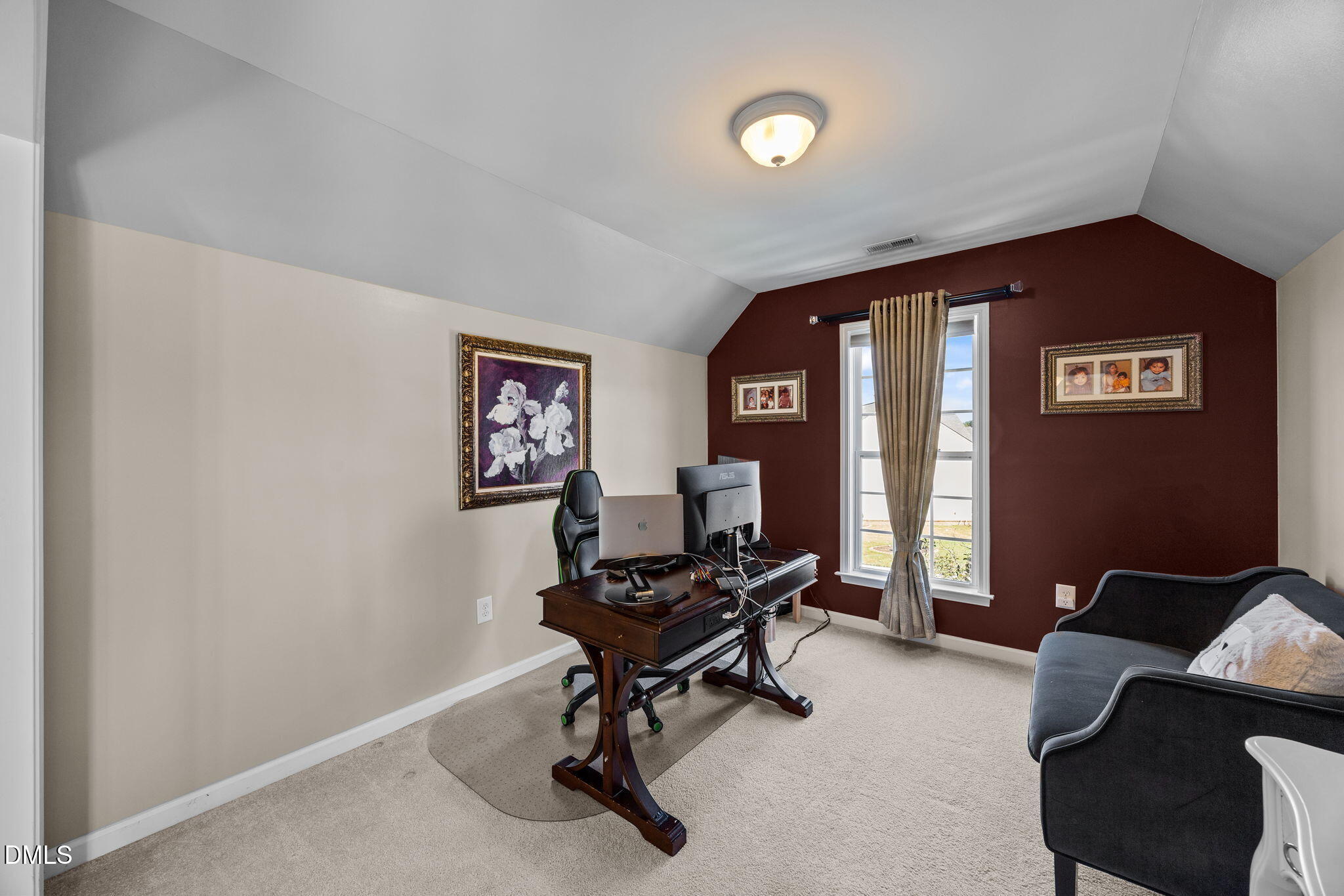 112 Rapport Drive Cary, NC 27519 - Photo 50 of 72 a view of a workspace with furniture and a window