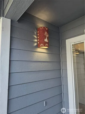 a view of water heater room