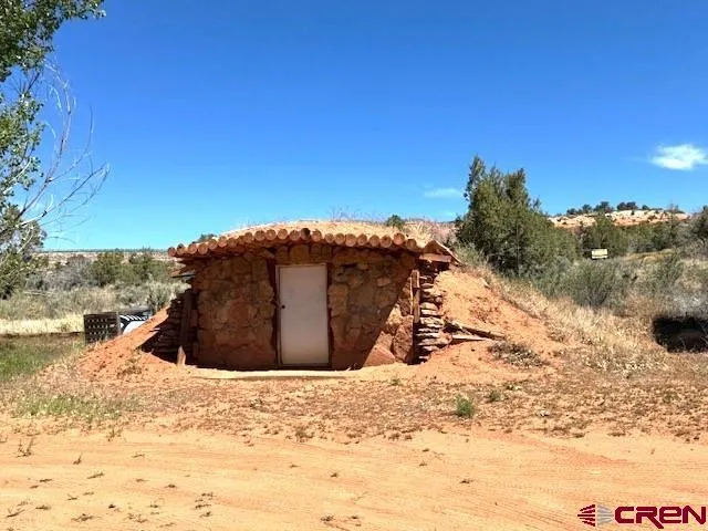 a view of a snow in the middle of a beach