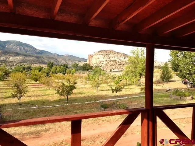 a view of ocean from a window
