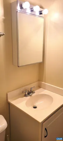a bathroom with a sink and a toilet