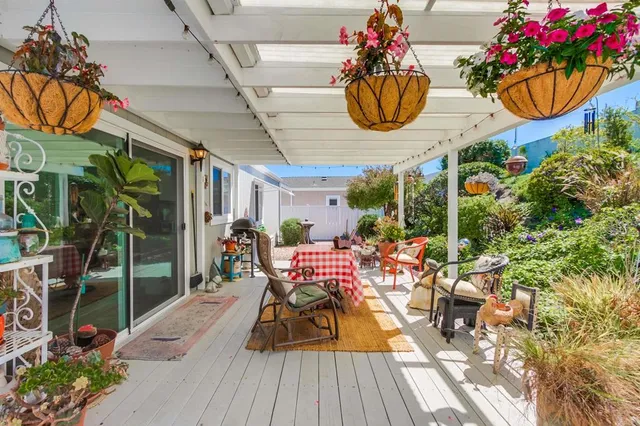a view of outdoor space yard and deck