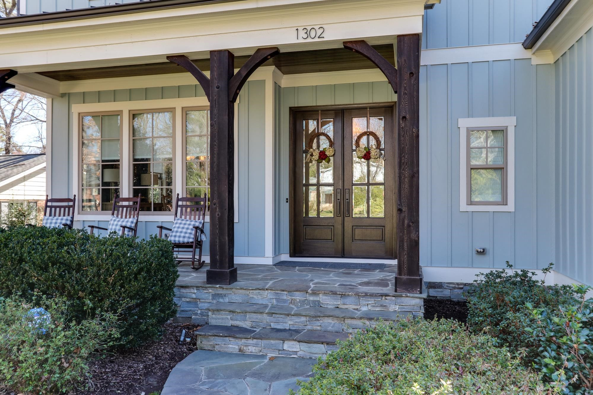 1302 Hedgelawn Way Raleigh, NC 27615 - Photo 2 of 38 Spacious Front Porch For Relaxing And Welcoming Friends And Family