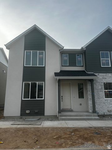 12 South Moonlit Road Mapleton, UT 84664 - Photo 1 of 14 View of front facade featuring a porch and stone siding