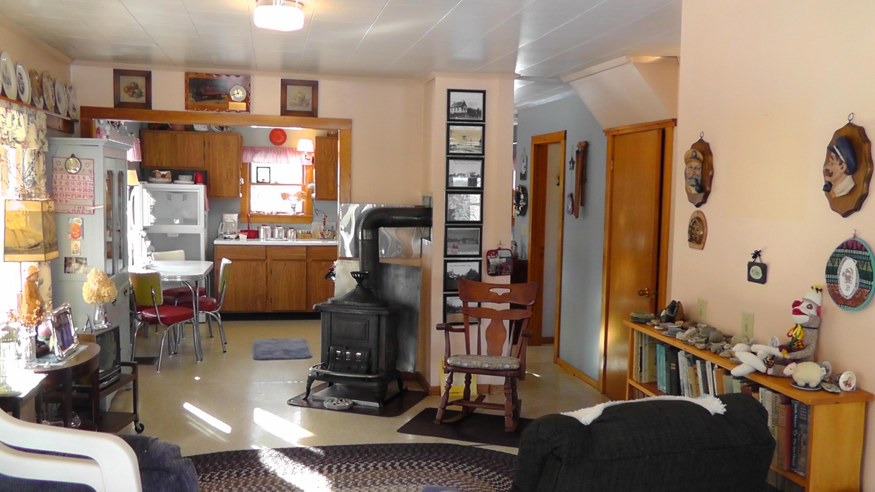 90 Seal Point Road Lamoine, ME 04605 - Photo 63 of 70 Living rm to kitchen and hallway