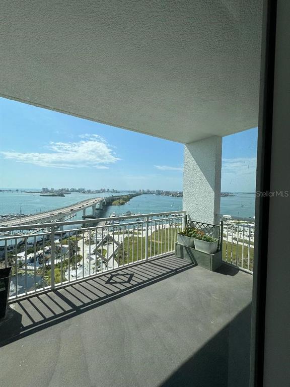 331 Cleveland Street, Unit 1504 Clearwater, FL 33755 - Photo 30 of 46 a view of balcony with city view