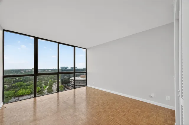 wooden floor in a room