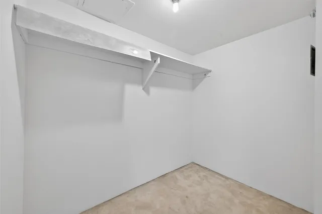 a view of a small space