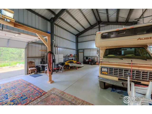 a view of car garage