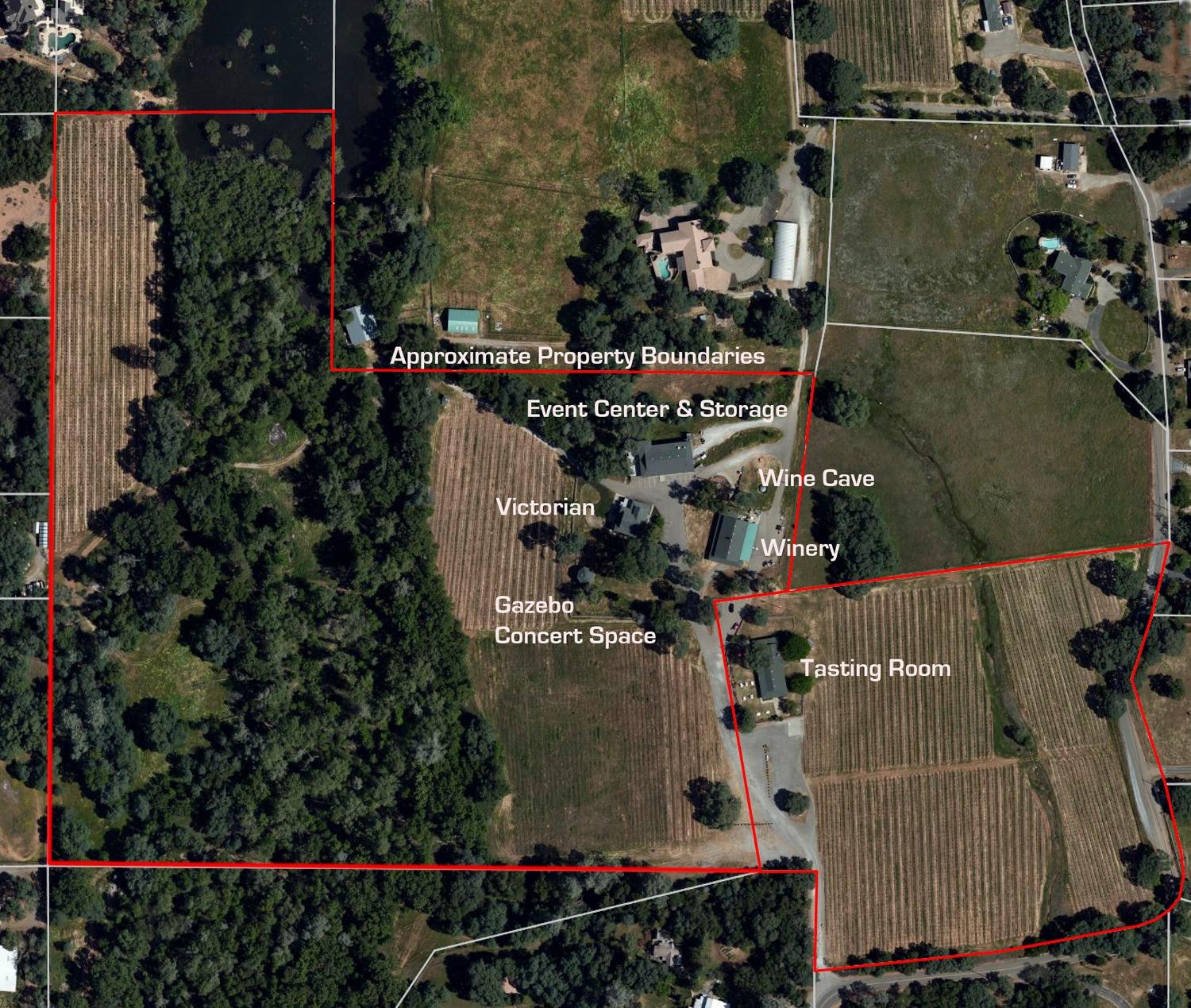 3040 Ponderosa Road Shingle Springs, CA 95682 - Photo 3 of 52 an aerial view of a houses with yard