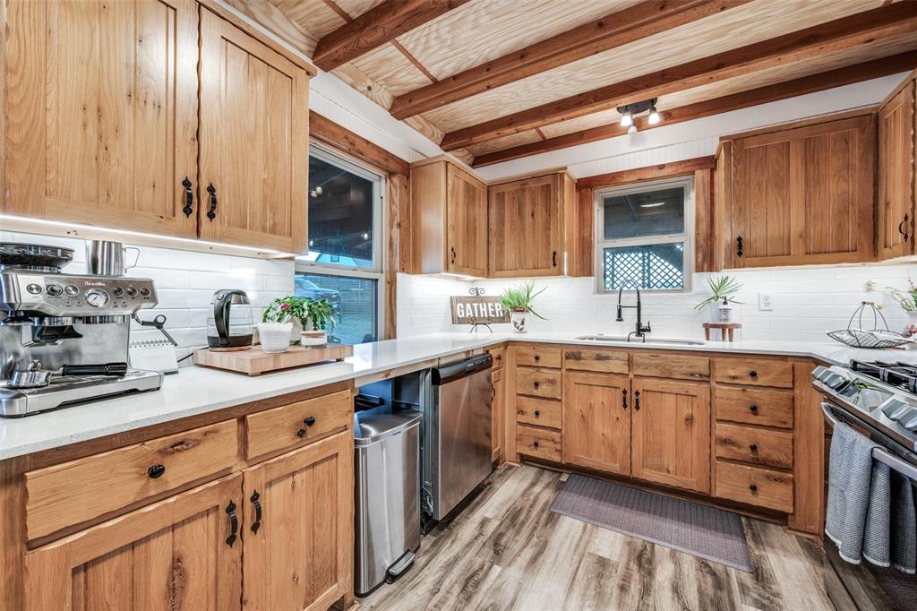 1353 Spring Creek Road Collinsville, TX 76233 - Photo 28 of 40 Remodeled Guest House Kitchen