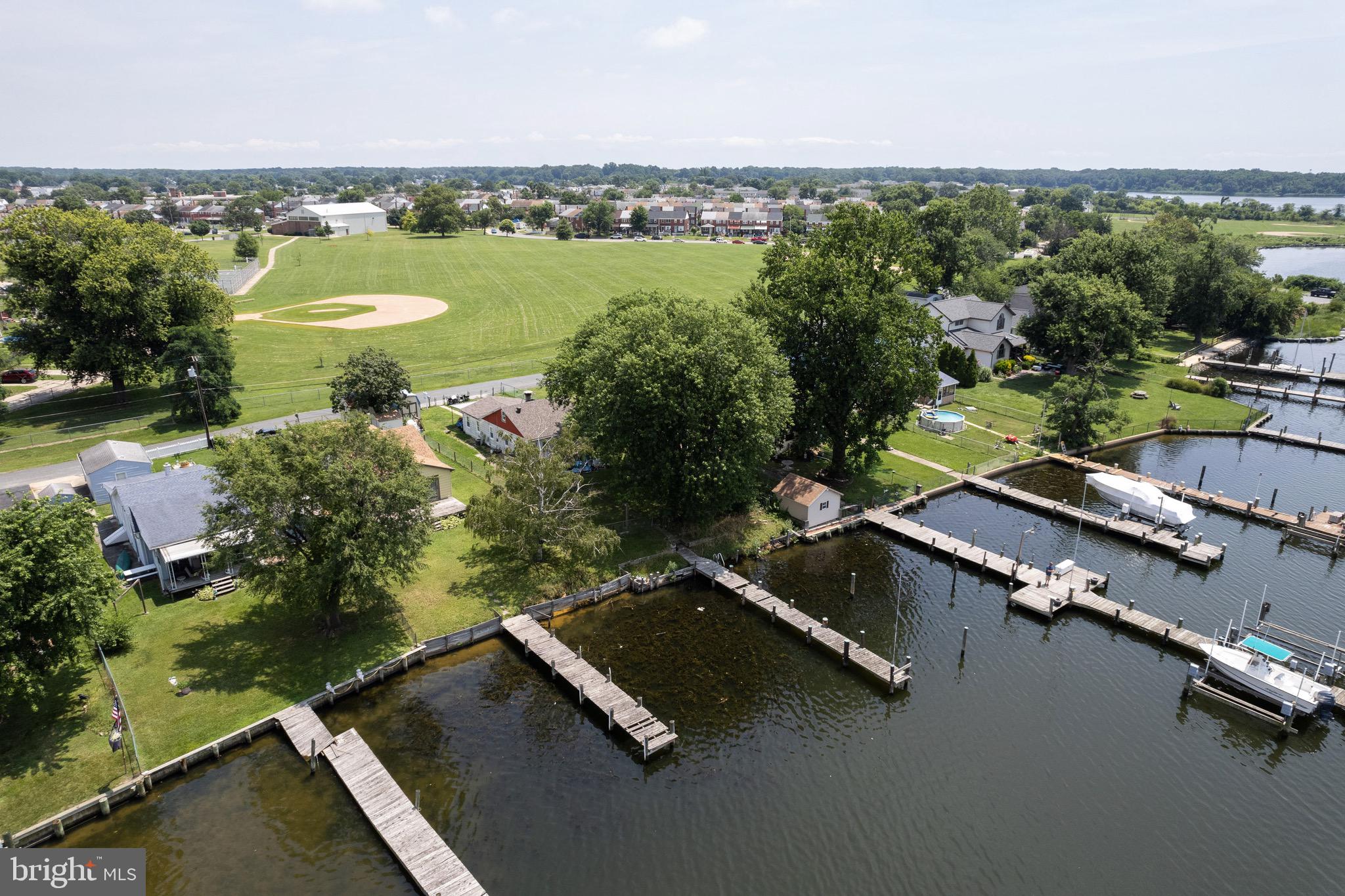 8205 Shore Road Dundalk, MD 21222 - Photo 1 of 14 Waterfront Lot w/Home on Lynch Cove