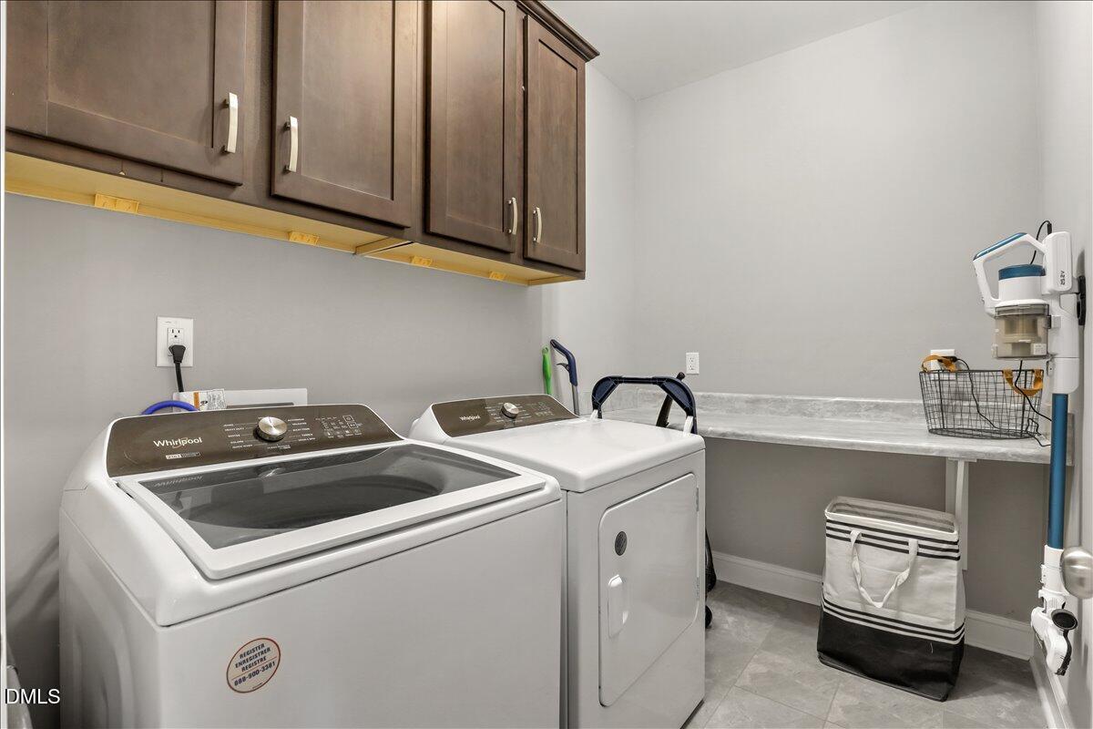 88 Heath Road Lillington, NC 27546 - Photo 19 of 54 a utility room with dryer and washer