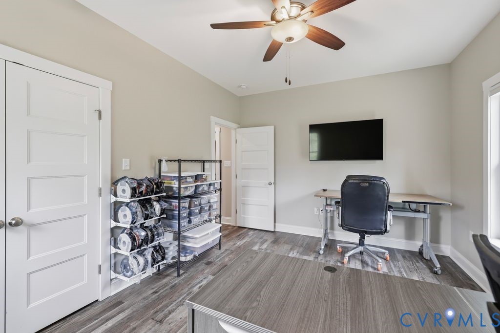3259 Three Bridge Road Powhatan, VA 23139 - Photo 27 of 43 Interior room featuring wood-finish flooring, a ce