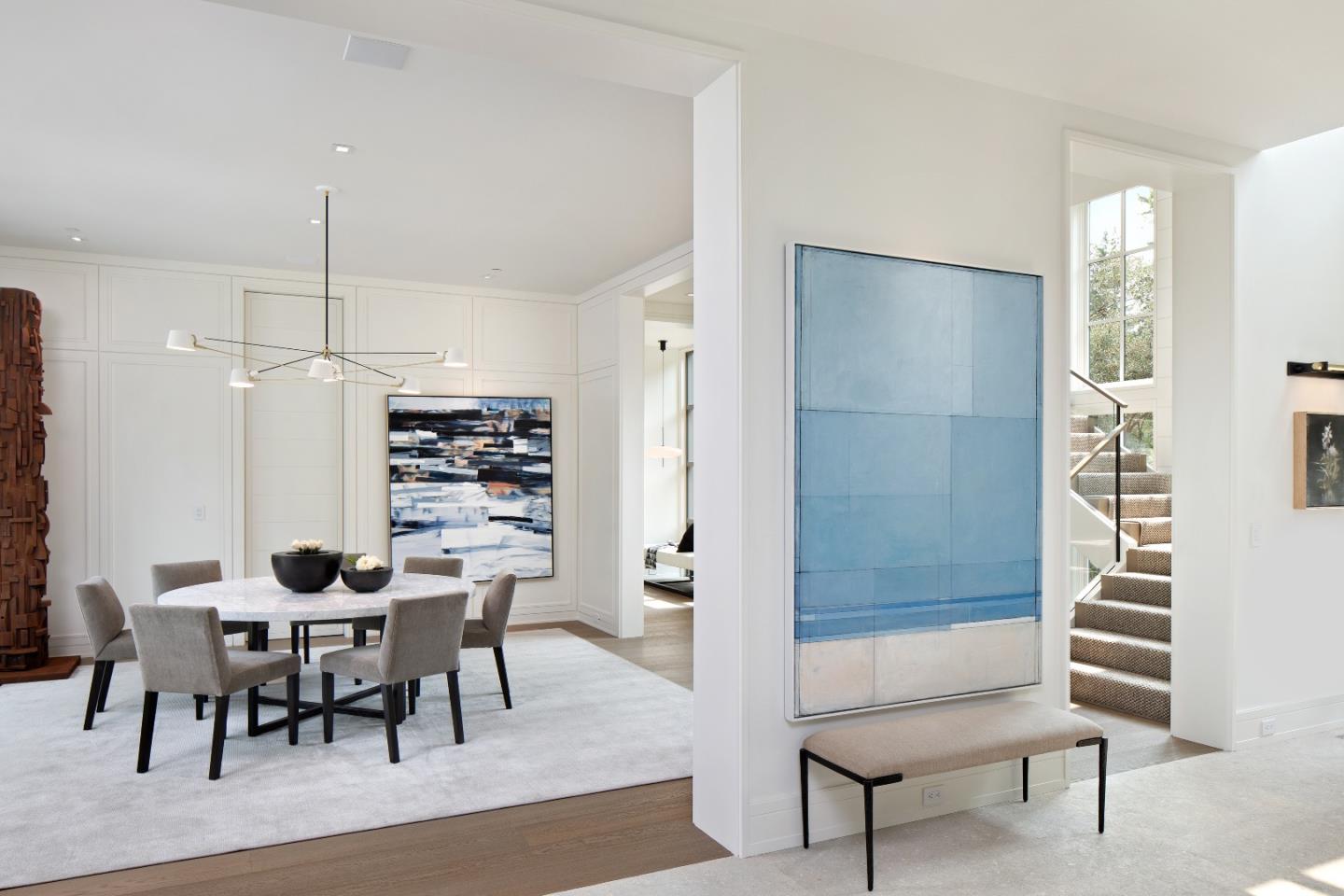 440 Walsh Road Atherton, CA 94027 - Photo 2 of 17 a dining room with furniture and window