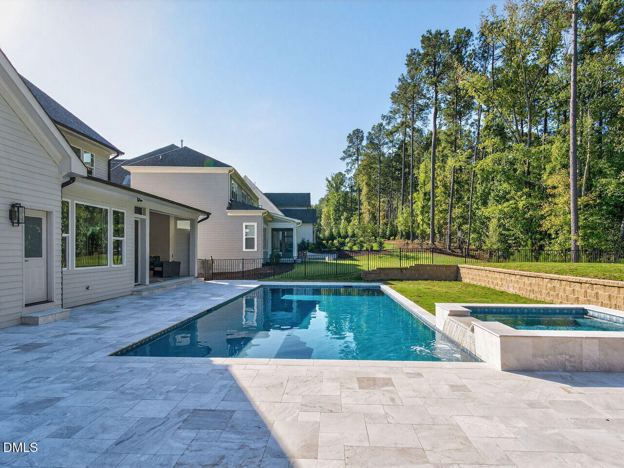 1309 Montvale Ridge Drive Cary, NC 27519 - Photo 22 of 24 a view of house with swimming pool and yard
