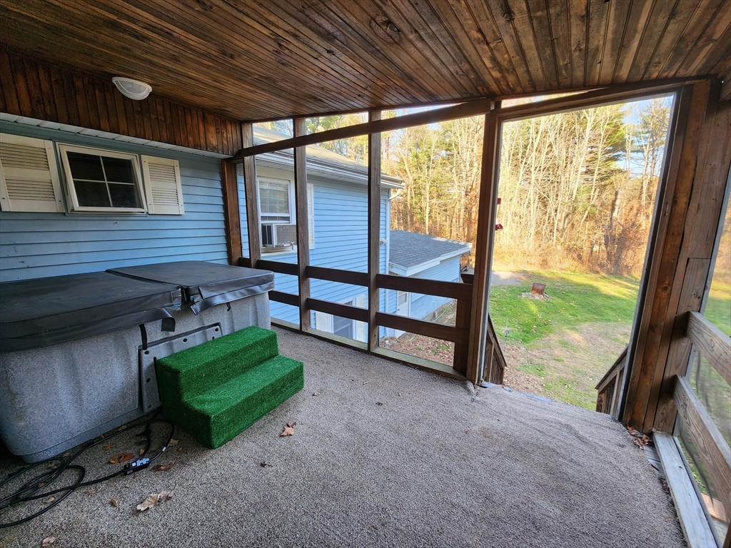 68 Hudson Road Stow, MA 01775 - Photo 21 of 39 a view of backyard with roof deck