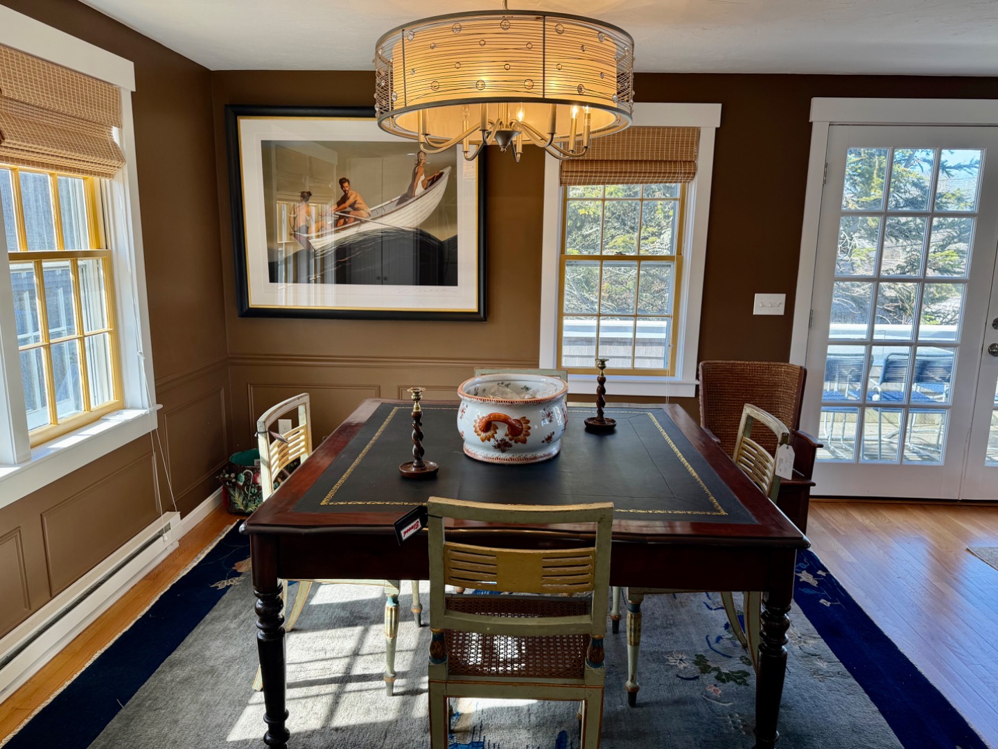 163 Orange Street Nantucket, MA 02554 - Photo 6 of 22 a view of a workspace with furniture