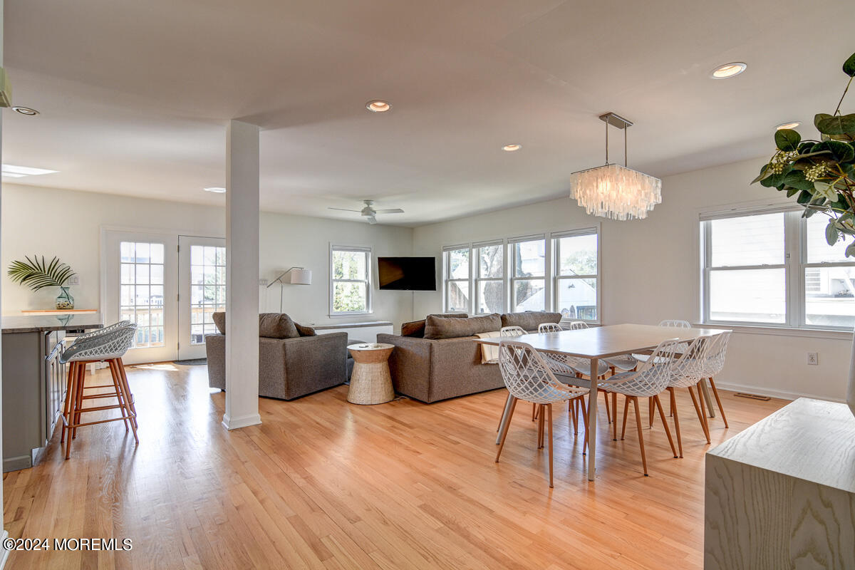212 Philadelphia Avenue Point Pleasant Beach, NJ 08742 - Photo 7 of 31 a view of a dining room with furniture window and wooden floor