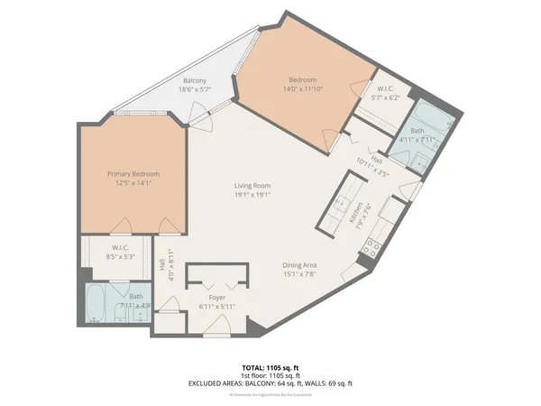 $169,900 | 1 Renaissance Place, Unit 709, Palatine, IL 60067