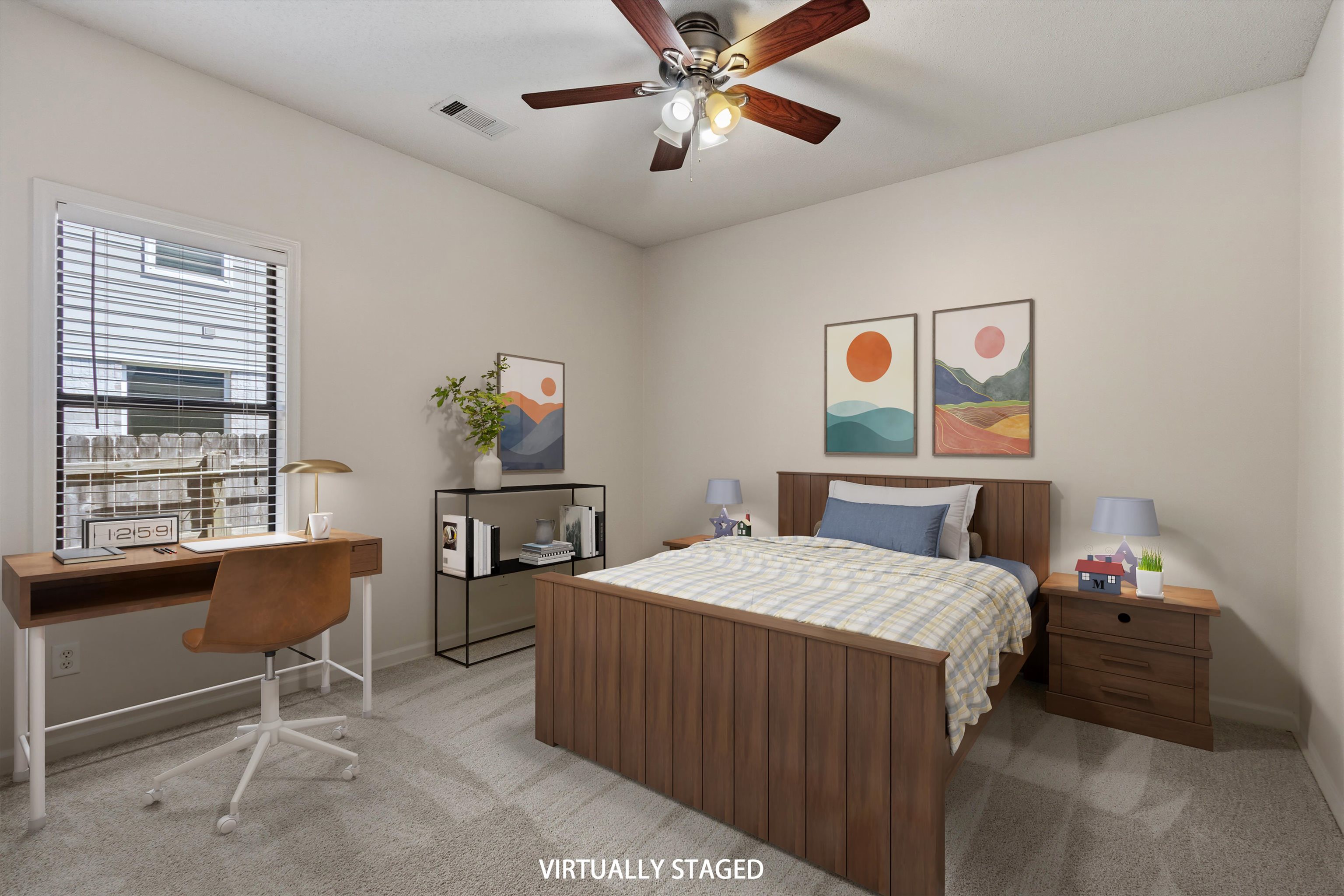 3671 Haynes Road Bartlett, TN 38133 - Photo 8 of 40 a bedroom that has a bed and a table in it