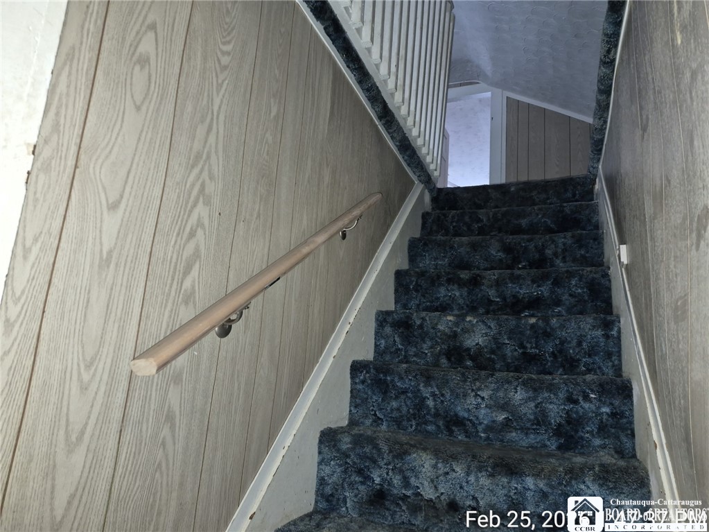 4403 Belleview Road Ellery, NY 14712 - Photo 14 of 23 Stairwell to upstairs
