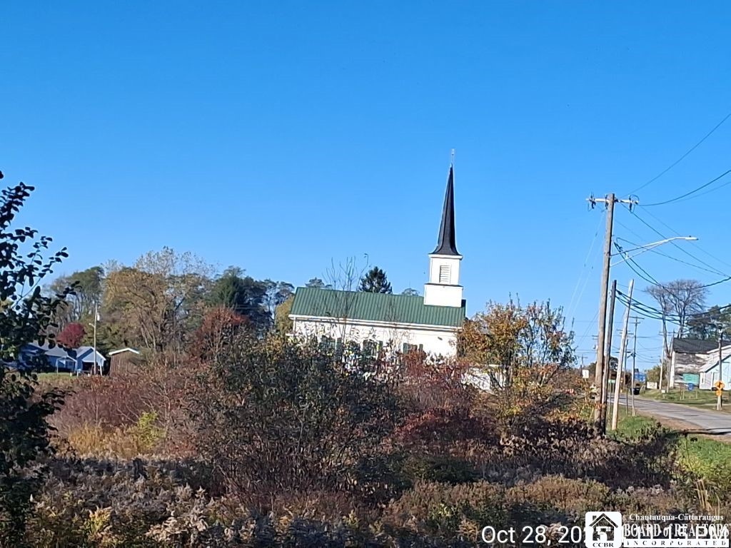 4403 Belleview Road Ellery, NY 14712 - Photo 20 of 23 Church view from the kitchen window