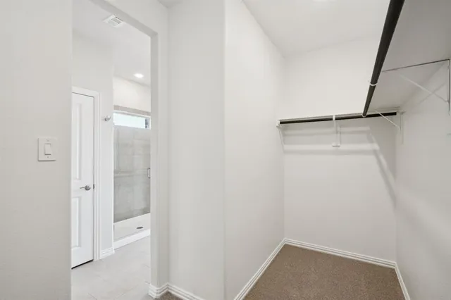 a bathroom with a shower and a sink