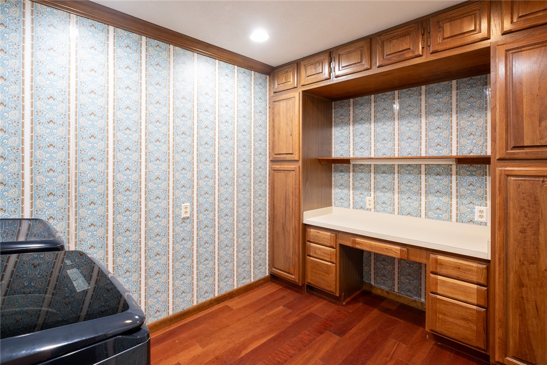 273 North Alpha Bellbrook Road Dayton, OH 45434 - Photo 36 of 43 This versatile space offers a built-in desk and ample storage for various needs.