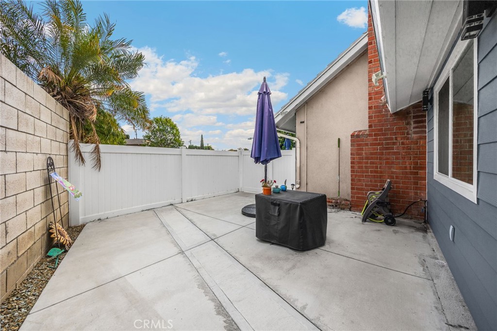 325 Delphia Avenue Brea, CA 92821 - Photo 24 of 37 ADU front patio with gate