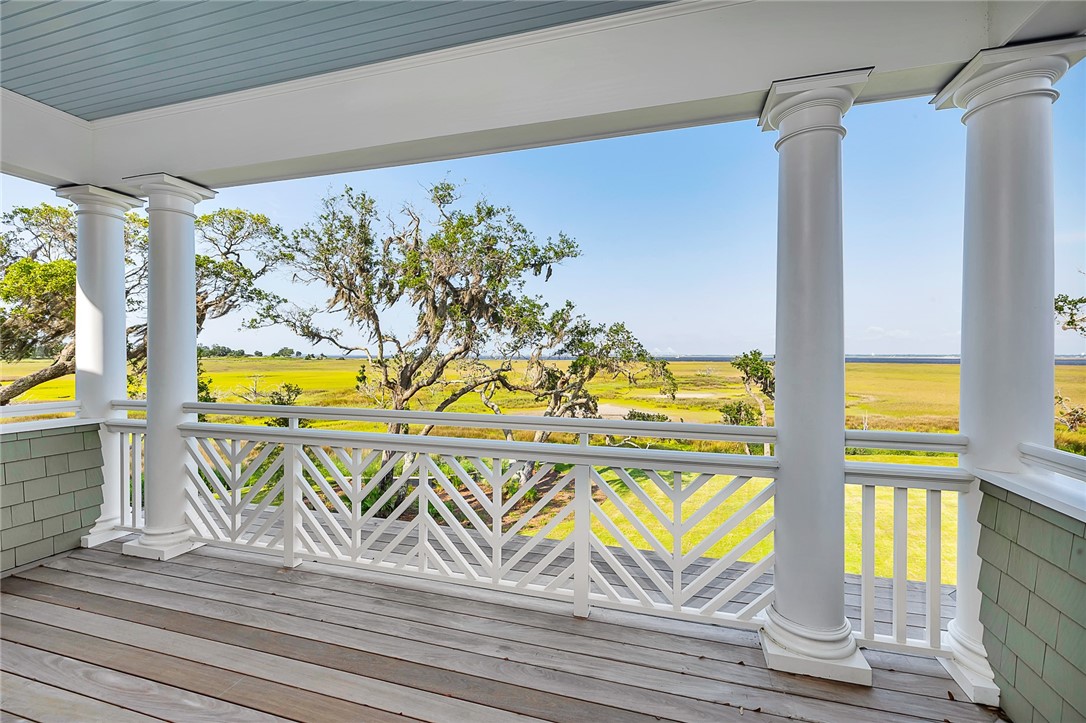 144 Point Lane St. Simons Island, GA 31522 - Photo 29 of 100 Observation Deck from primary sitting area