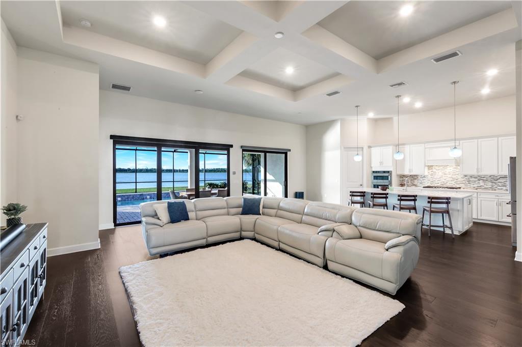 19696 Aqua View Lane Fort Myers, FL 33913 - Photo 6 of 49 a living room with furniture and a large window