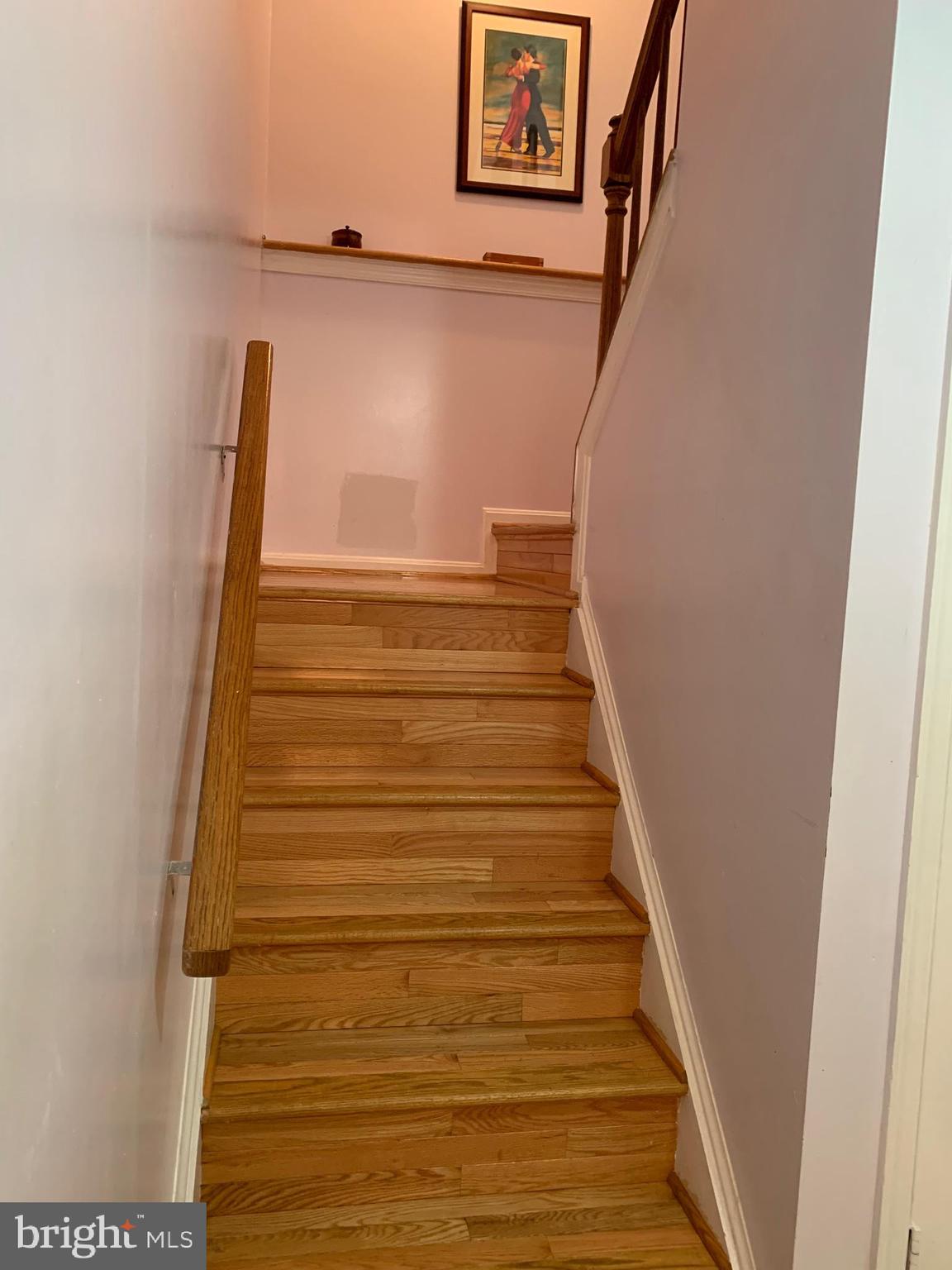 15030 Shamrock Ridge Road Silver Spring, MD 20906 - Photo 18 of 21 Basement Hardwood Staircase